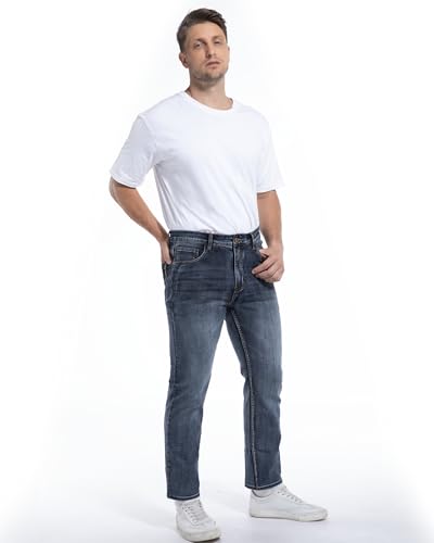 Jean Stretch Coupe Droite Homme