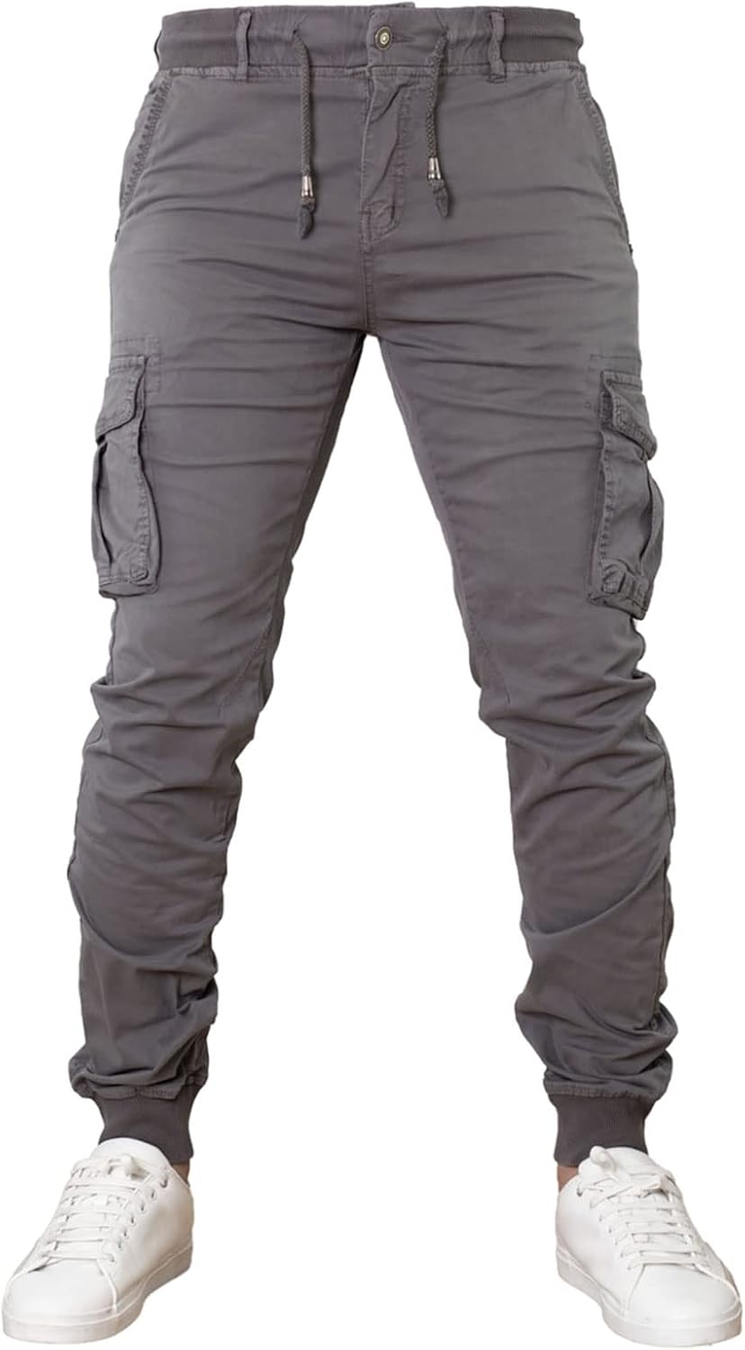 Pantalon Cargo en Coton Hommes