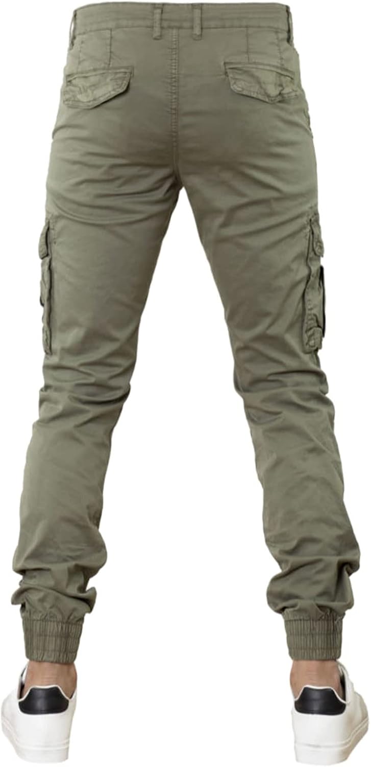 Pantalon Cargo en Coton Hommes