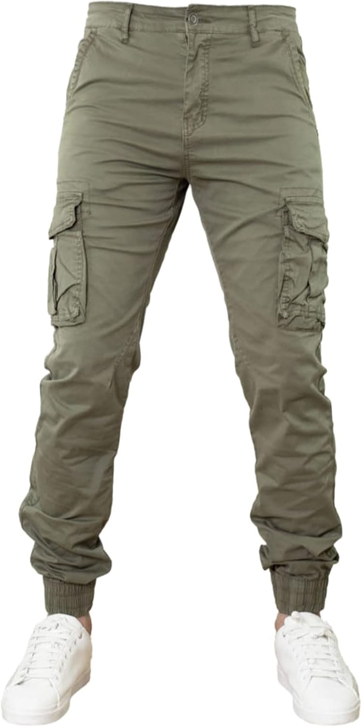 Pantalon Cargo en Coton Hommes