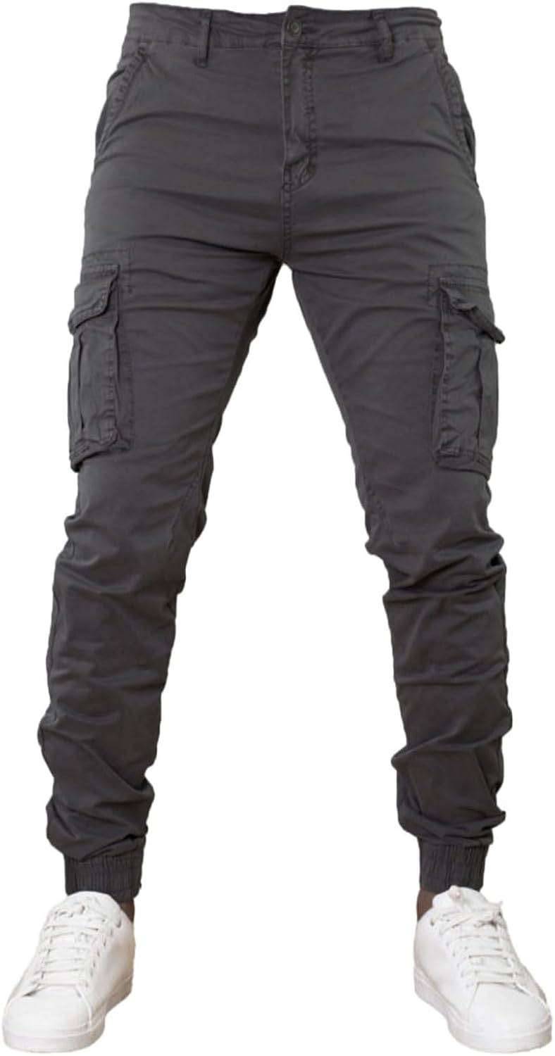 Pantalon Cargo en Coton Hommes