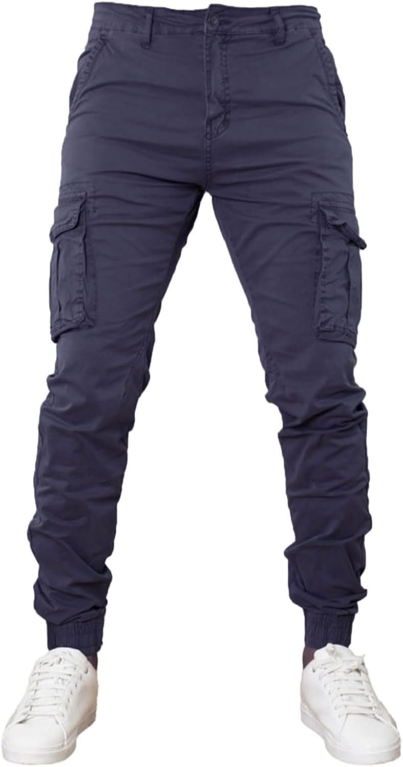 Pantalon Cargo en Coton Hommes