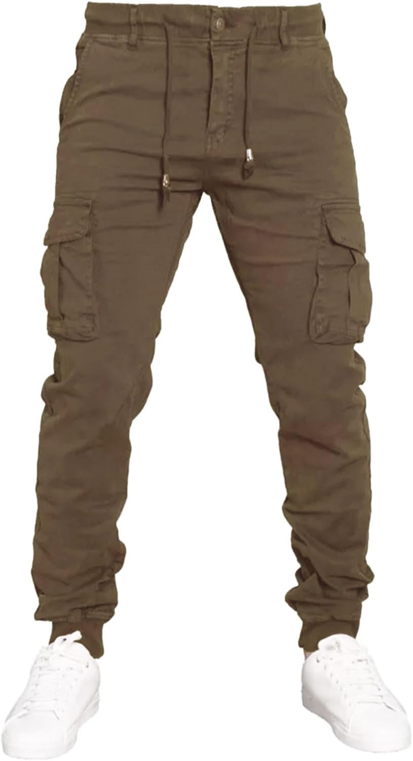 Pantalon Cargo en Coton Hommes