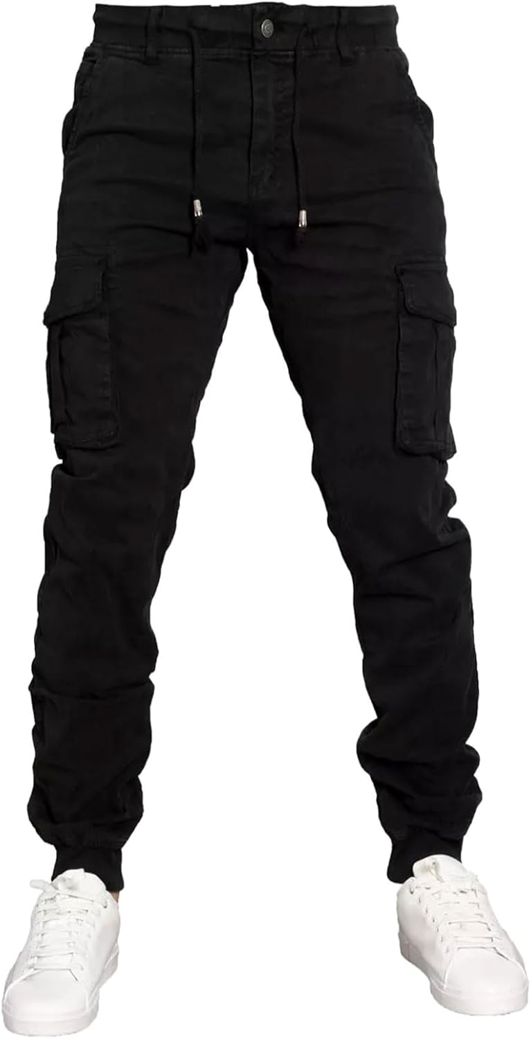 Pantalon Cargo en Coton Hommes