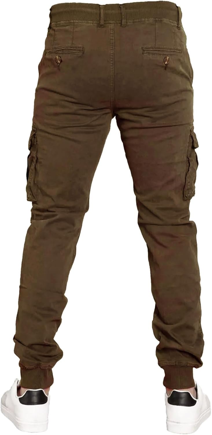 Pantalon Cargo en Coton Hommes