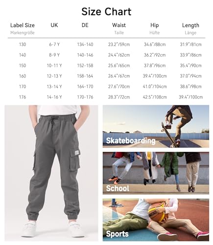 Pantalon Cargo Garçons