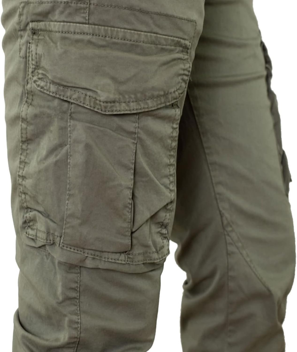 Pantalon Cargo en Coton Hommes