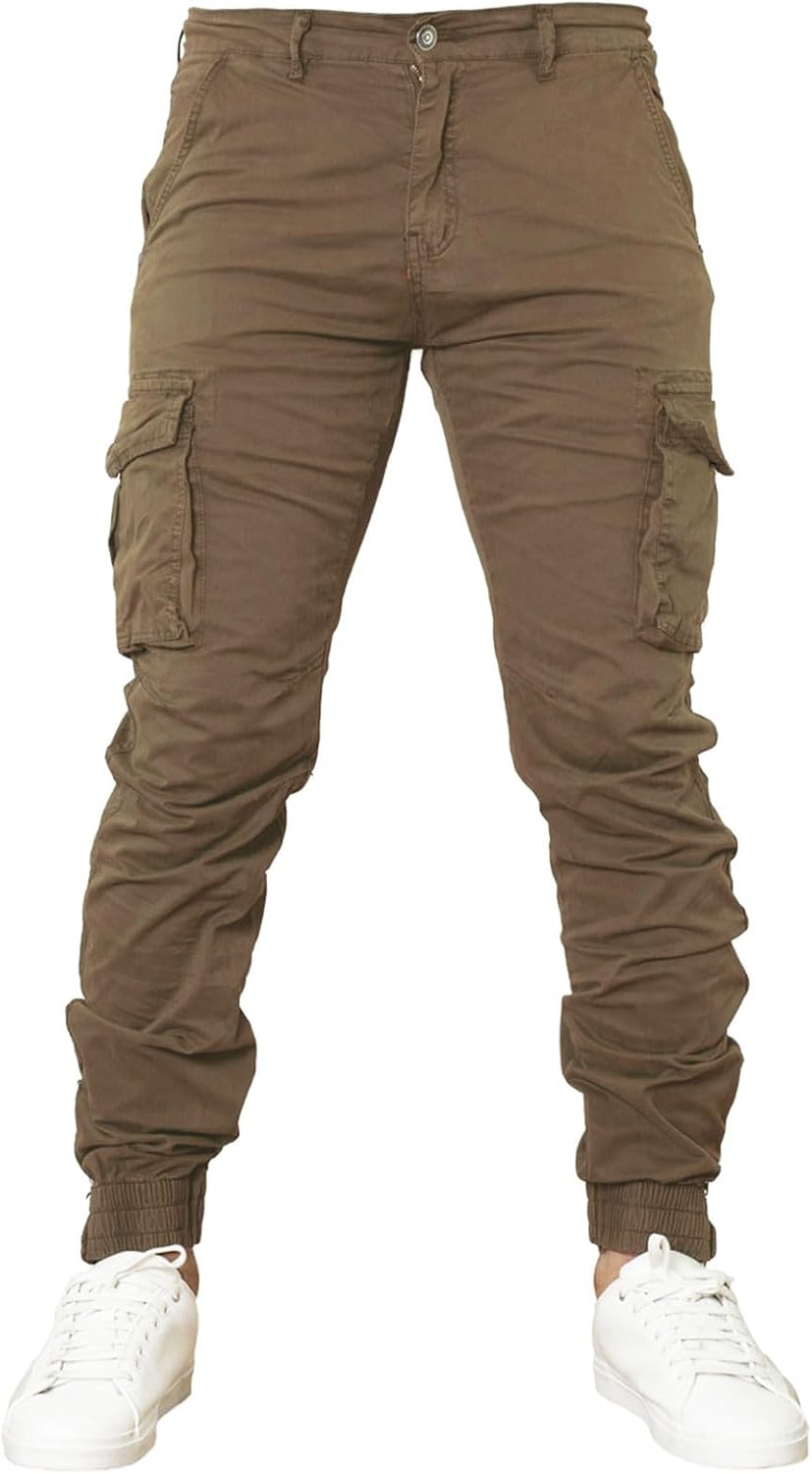 Pantalon Cargo en Coton Hommes