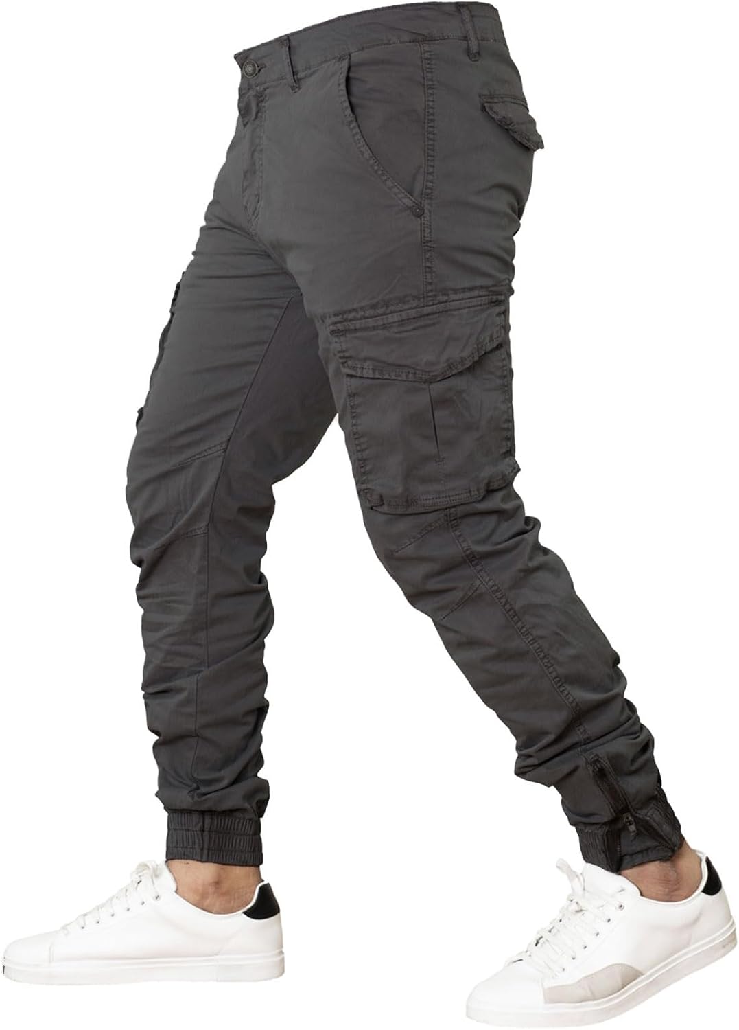 Pantalon Cargo en Coton Hommes