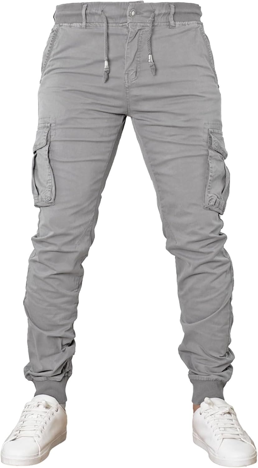 Pantalon Cargo en Coton Hommes