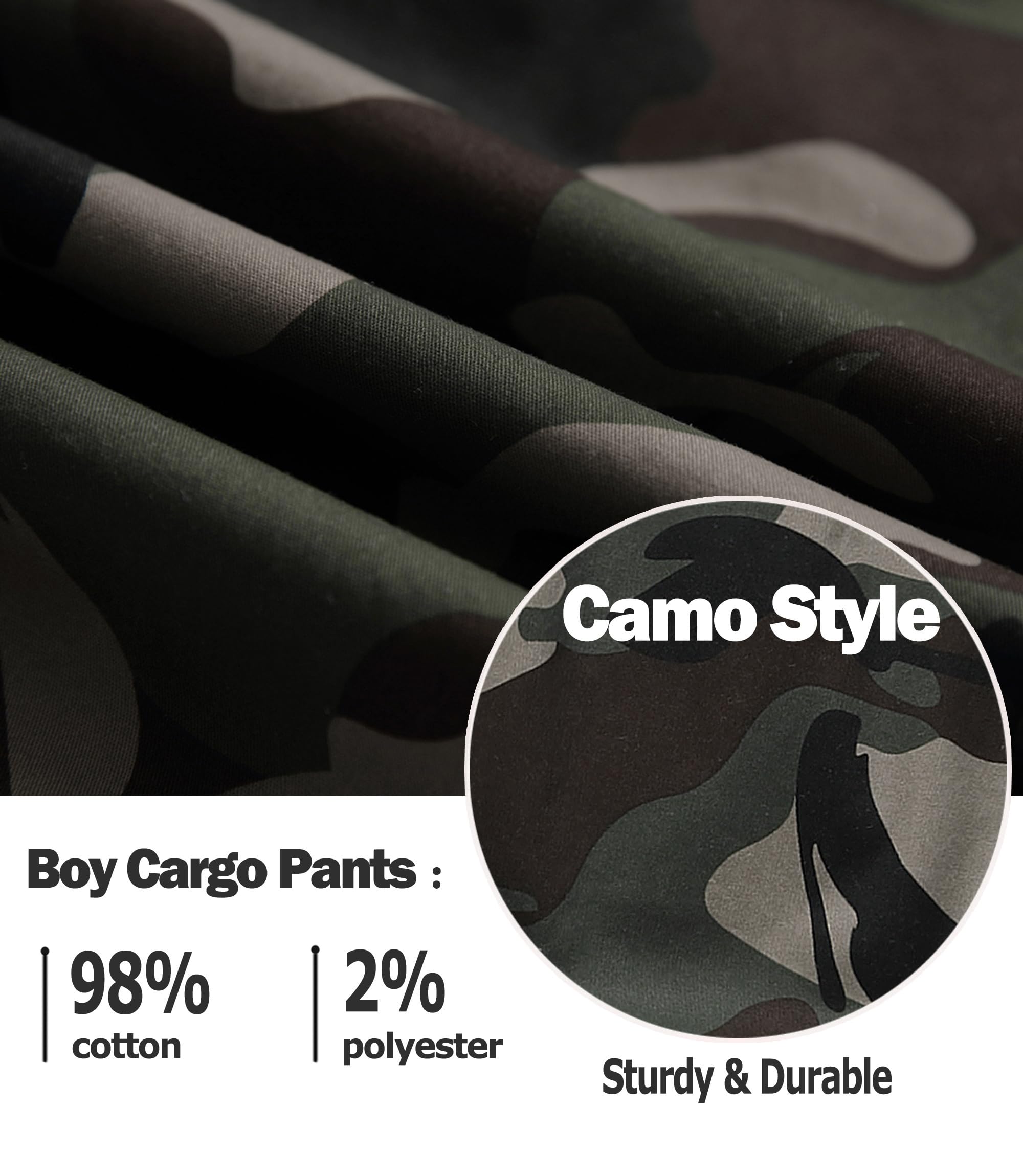 Pantalon Cargo Garçons