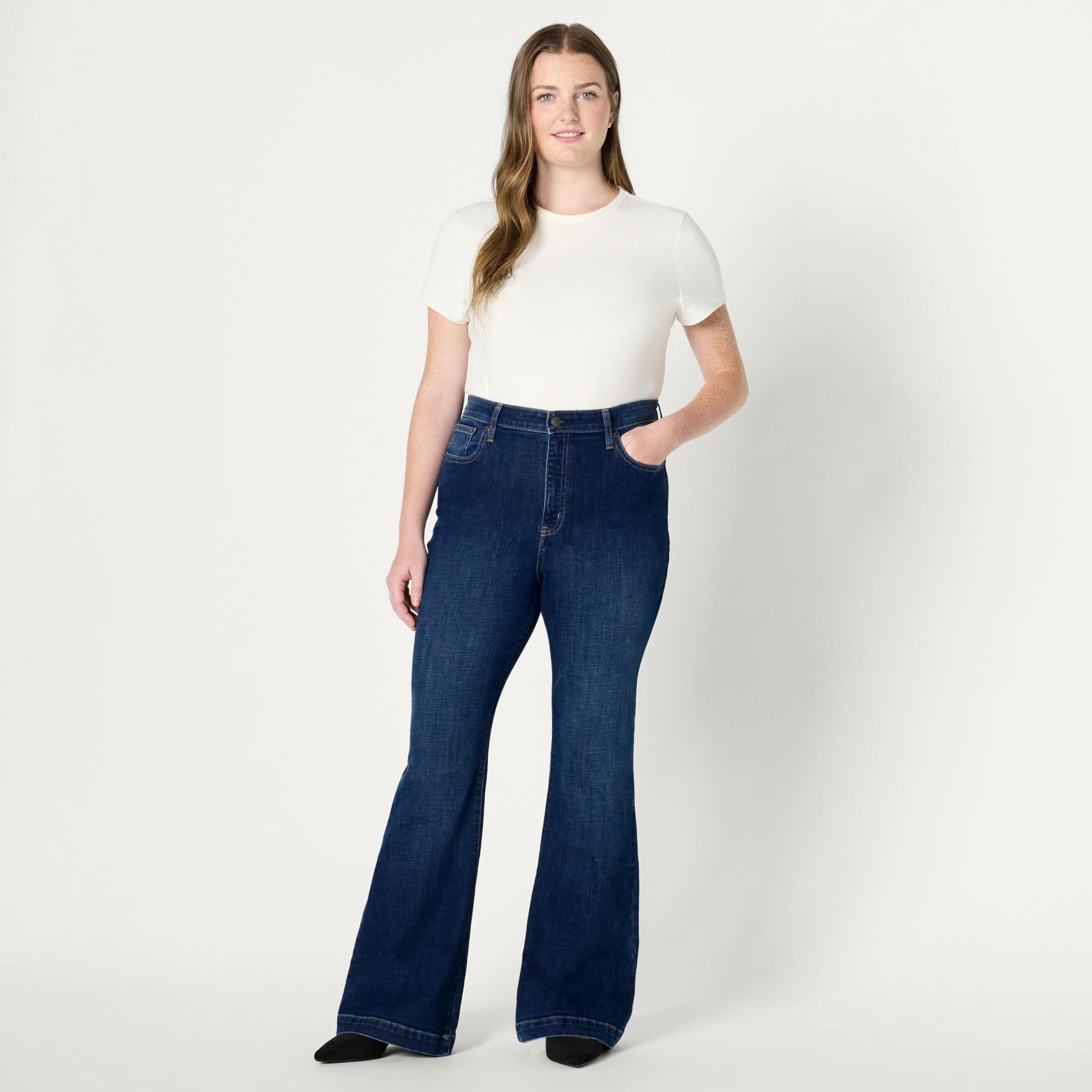 Jean bootcut Femme